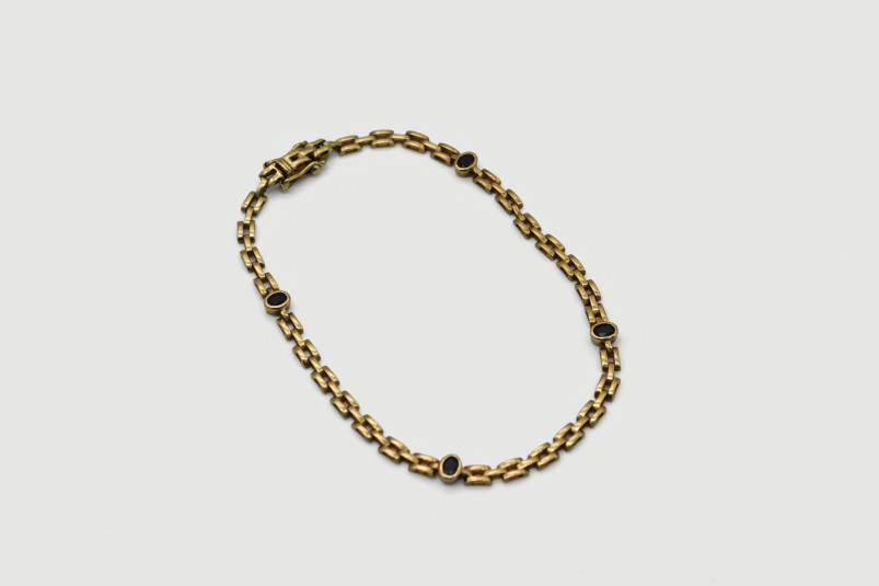 Pulsera de oro de 18k. de segunda mano. Joyería de ocasión | ROYALHYSTERIA