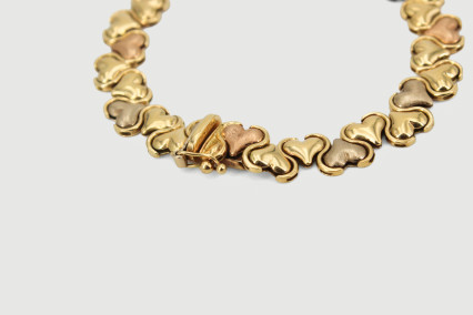 Pulsera de oro de 18k. de segunda mano. Joyería de ocasión | ROYALHYSTERIA
