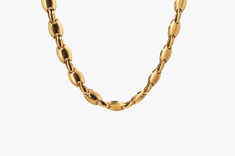 Gargantilla de oro de 18k. de segunda mano. Joyería de ocasión | ROYALHYSTERIA