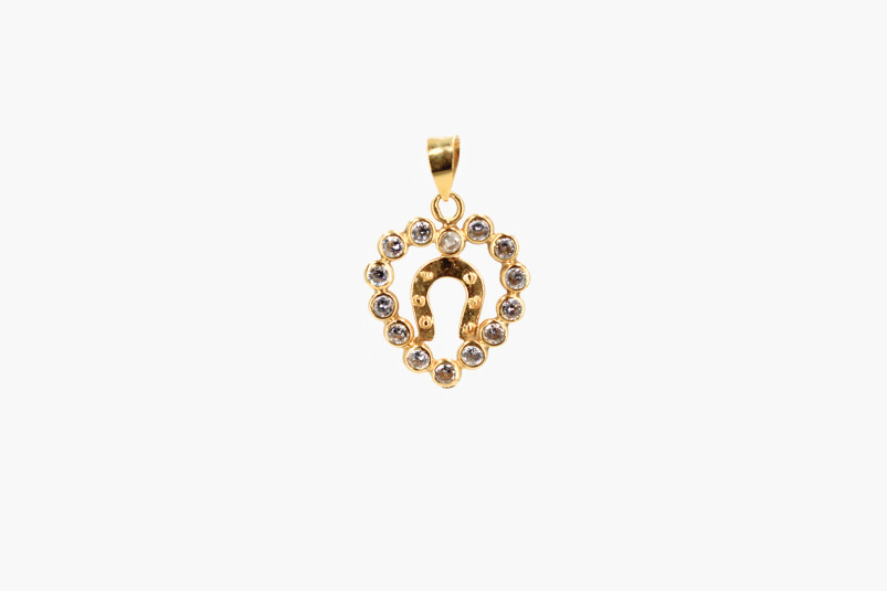 Colgante de oro de 18k. de segunda mano. Joyería de ocasión | ROYALHYSTERIA