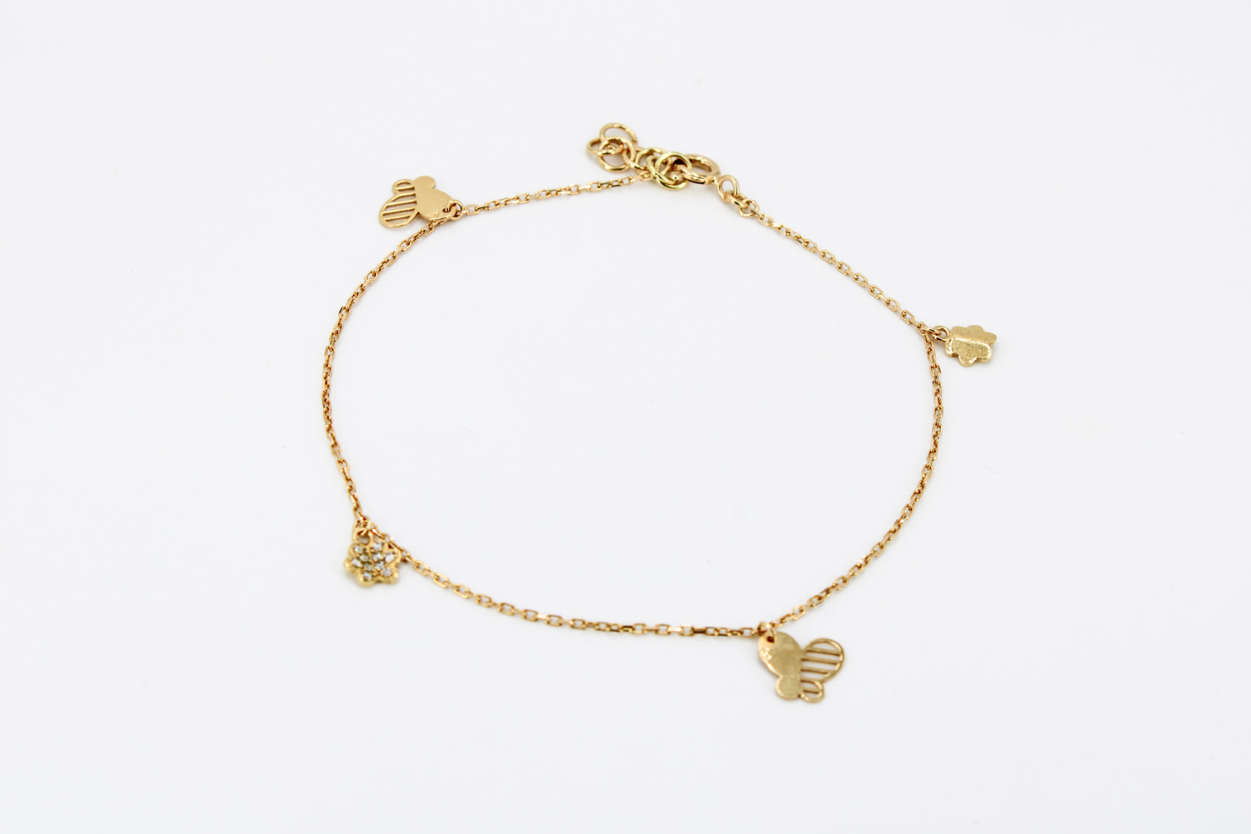 Pulsera de oro de 18k. de segunda mano. Joyería de ocasión | ROYALHYSTERIA