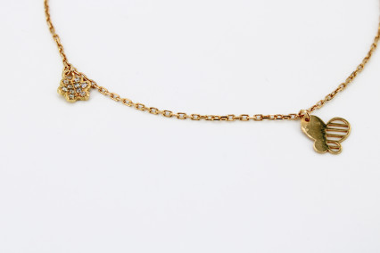 Pulsera de oro de 18k. de segunda mano. Joyería de ocasión | ROYALHYSTERIA