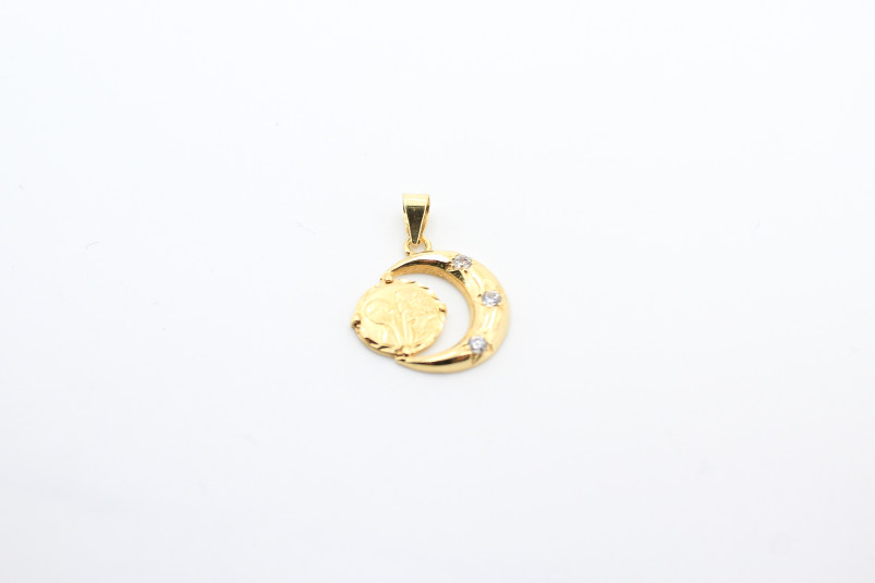Colgante de oro de 18k. de segunda mano. Joyería de ocasión | ROYALHYSTERIA