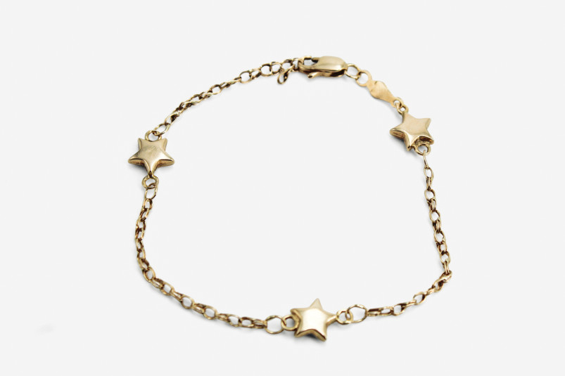 Pulsera de oro de 18k. de segunda mano. Joyería de ocasión | ROYALHYSTERIA