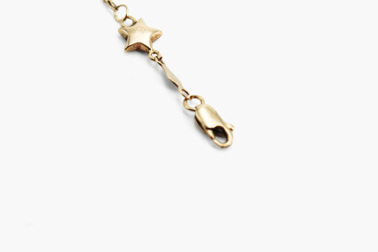 Pulsera de oro de 18k. de segunda mano. Joyería de ocasión | ROYALHYSTERIA