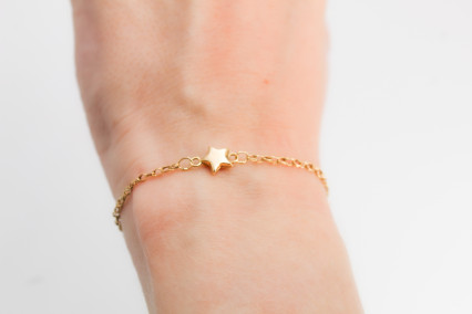 Pulsera de oro de 18k. de segunda mano. Joyería de ocasión | ROYALHYSTERIA