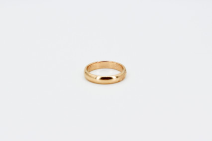 Alianza de oro de 18k. de segunda mano. Joyería de ocasión | ROYALHYSTERIA
