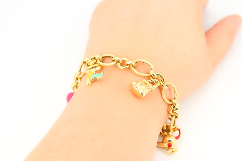 Pulsera de oro de 18k. de segunda mano. Joyería de ocasión | ROYALHYSTERIA