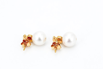 Pendiente de oro de 18k. de segunda mano. Joyería de ocasión | ROYALHYSTERIA