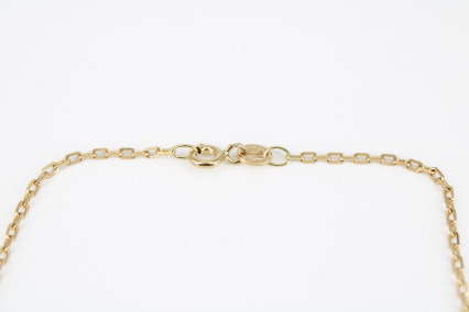 Cadena de oro de 18k. de segunda mano. Joyería de ocasión | ROYALHYSTERIA