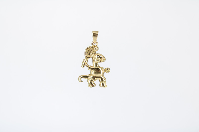 Colgante de oro de 18k. de segunda mano. Joyería de ocasión | ROYALHYSTERIA