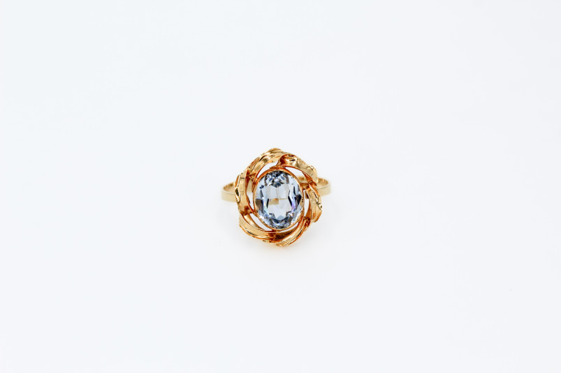 Anillo de oro de 18k. de segunda mano. Joyería de ocasión | ROYALHYSTERIA