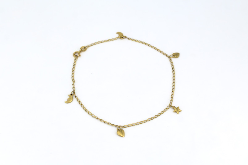 Pulsera de oro de 18k. de segunda mano. Joyería de ocasión | ROYALHYSTERIA