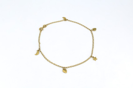 Pulsera de oro de 18k. de segunda mano. Joyería de ocasión | ROYALHYSTERIA