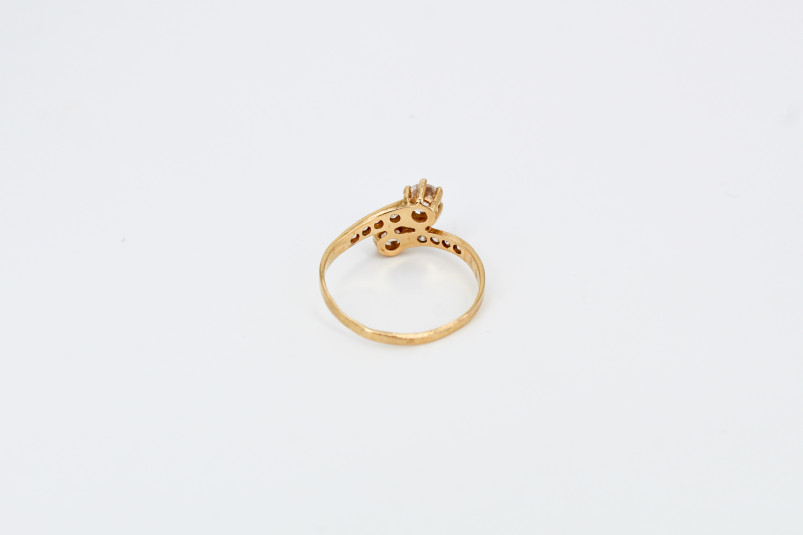 Anillo de oro de 18k. de segunda mano. Joyería de ocasión | ROYALHYSTERIA