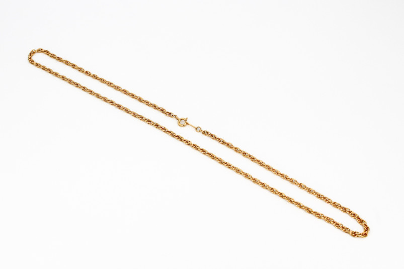 Cadena de oro de 18k. de segunda mano. Joyería de ocasión | ROYALHYSTERIA
