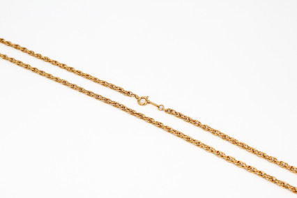 Cadena de oro de 18k. de segunda mano. Joyería de ocasión | ROYALHYSTERIA