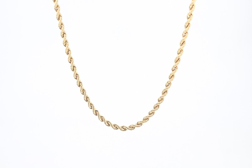 Cadena de oro de 18k. de segunda mano. Joyería de ocasión | ROYALHYSTERIA