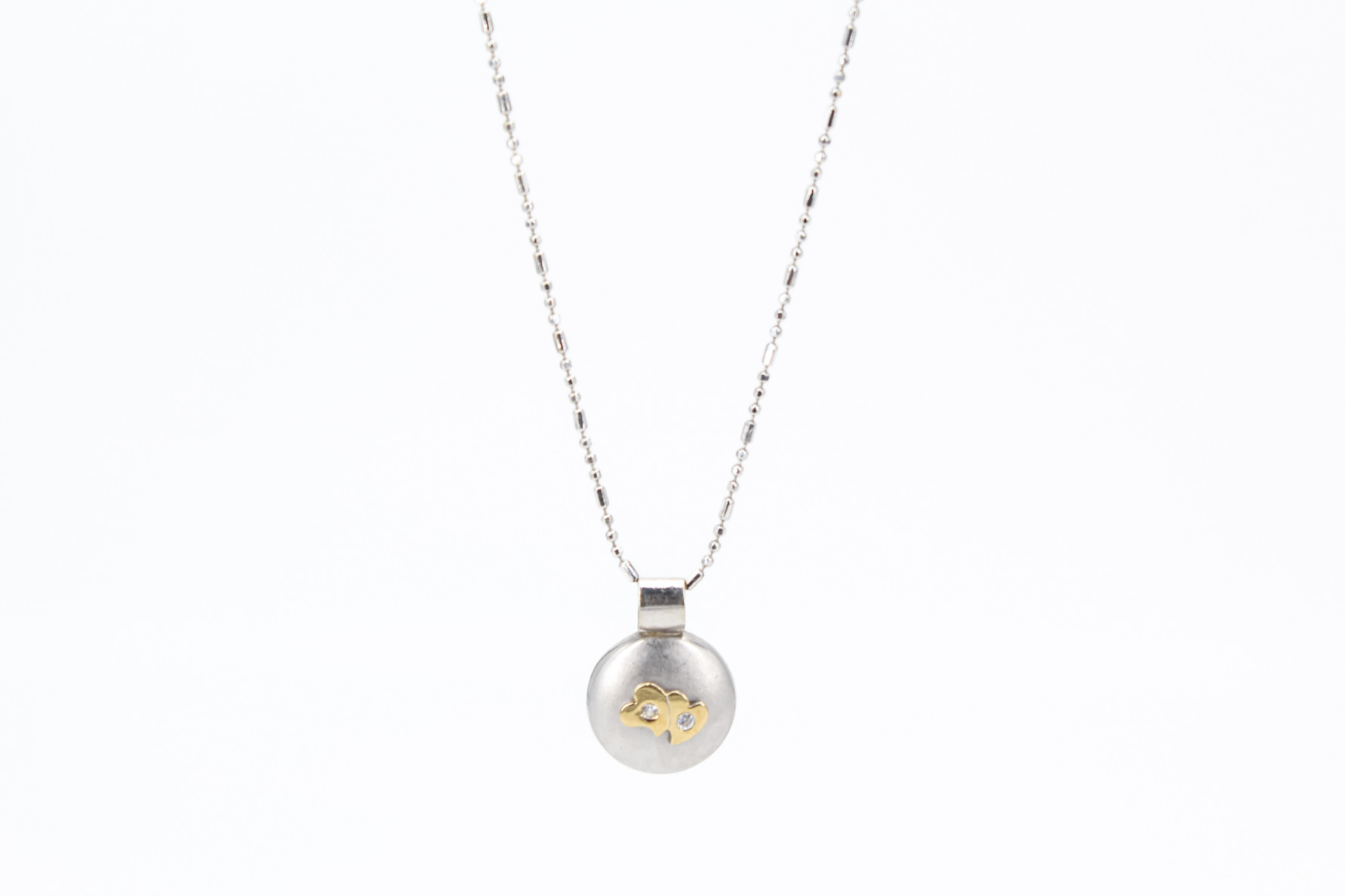 Cadena de oro blanco de 18k. de segunda mano. Joyería de ocasión | ROYALHYSTERIA