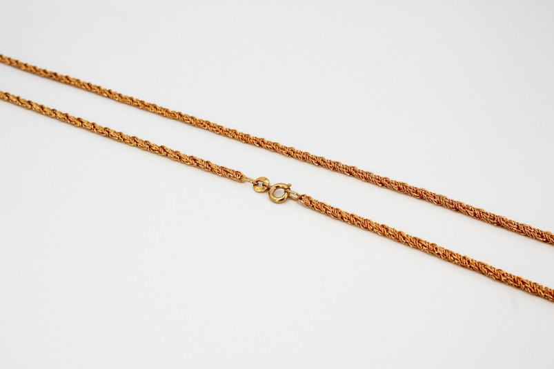 Cadena de oro de 18k. de segunda mano. Joyería de ocasión | ROYALHYSTERIA