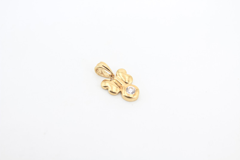 Colgante de oro de 18k. de segunda mano. Joyería de ocasión | ROYALHYSTERIA
