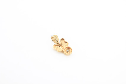 Colgante de oro de 18k. de segunda mano. Joyería de ocasión | ROYALHYSTERIA