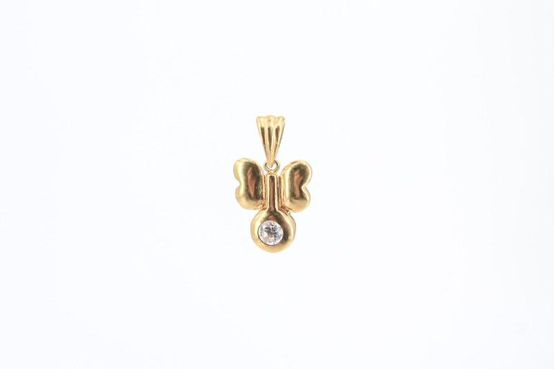 Colgante de oro de 18k. de segunda mano. Joyería de ocasión | ROYALHYSTERIA