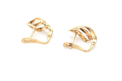 Pendiente de oro de 18k. de segunda mano. Joyería de ocasión | ROYALHYSTERIA