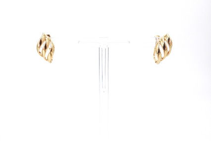 Pendiente de oro de 18k. de segunda mano. Joyería de ocasión | ROYALHYSTERIA