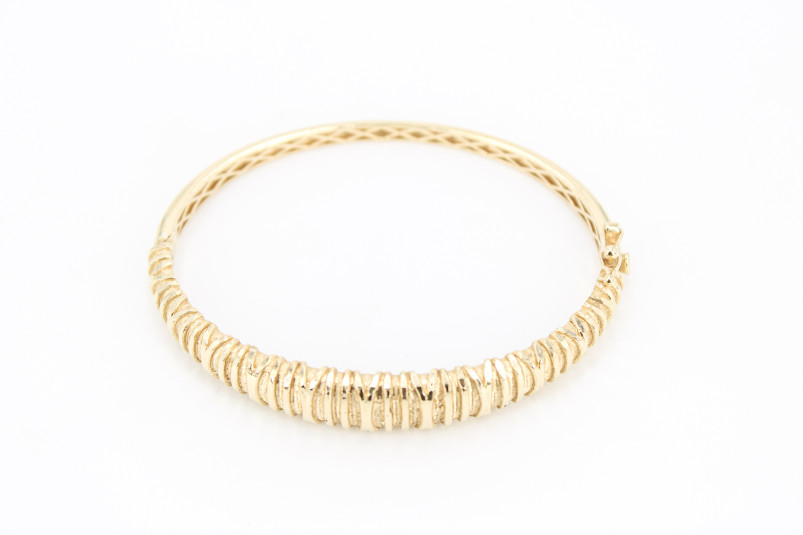 Caña de oro de 18k. de segunda mano. Joyería de ocasión | ROYALHYSTERIA