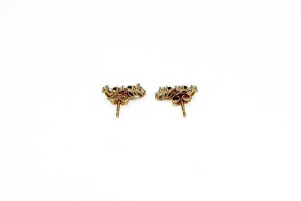 Pendiente de oro de 18k. de segunda mano. Joyería de ocasión | ROYALHYSTERIA