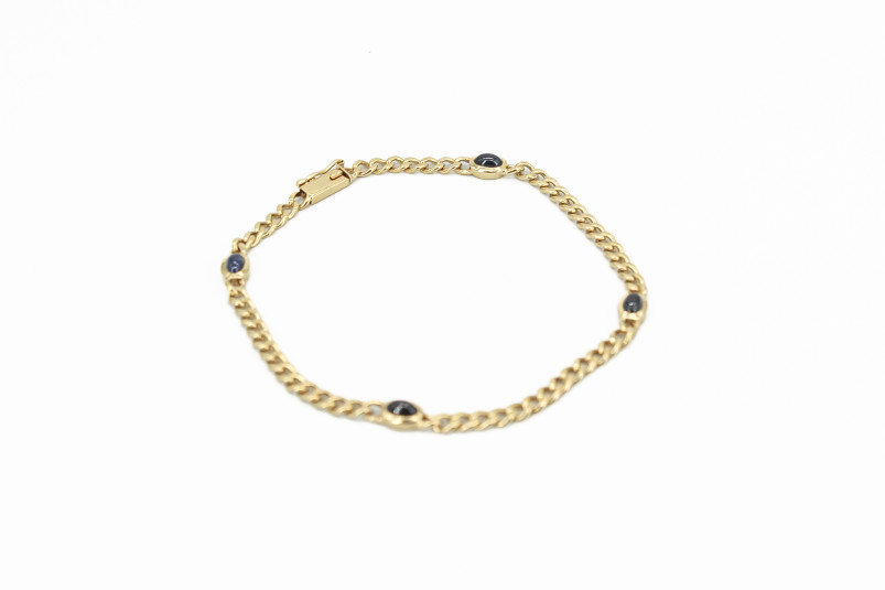 Pulsera de oro de 18k. de segunda mano. Joyería de ocasión | ROYALHYSTERIA