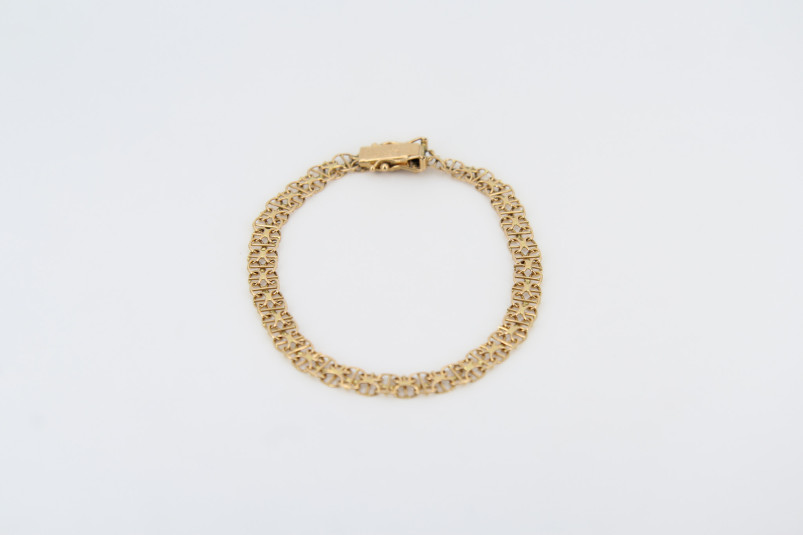 Pulsera de oro de 18k. de segunda mano. Joyería de ocasión | ROYALHYSTERIA
