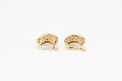 Pendiente de oro de 18k. de segunda mano. Joyería de ocasión | ROYALHYSTERIA