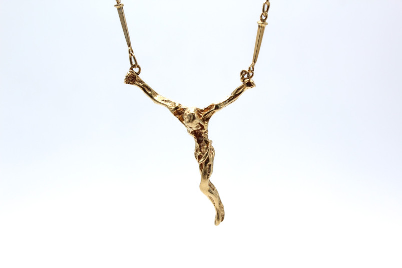 Collar de oro de 18k. de segunda mano. Joyería de ocasión | ROYALHYSTERIA