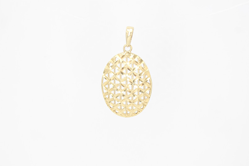 Colgante de oro de 18k. de segunda mano. Joyería de ocasión | ROYALHYSTERIA