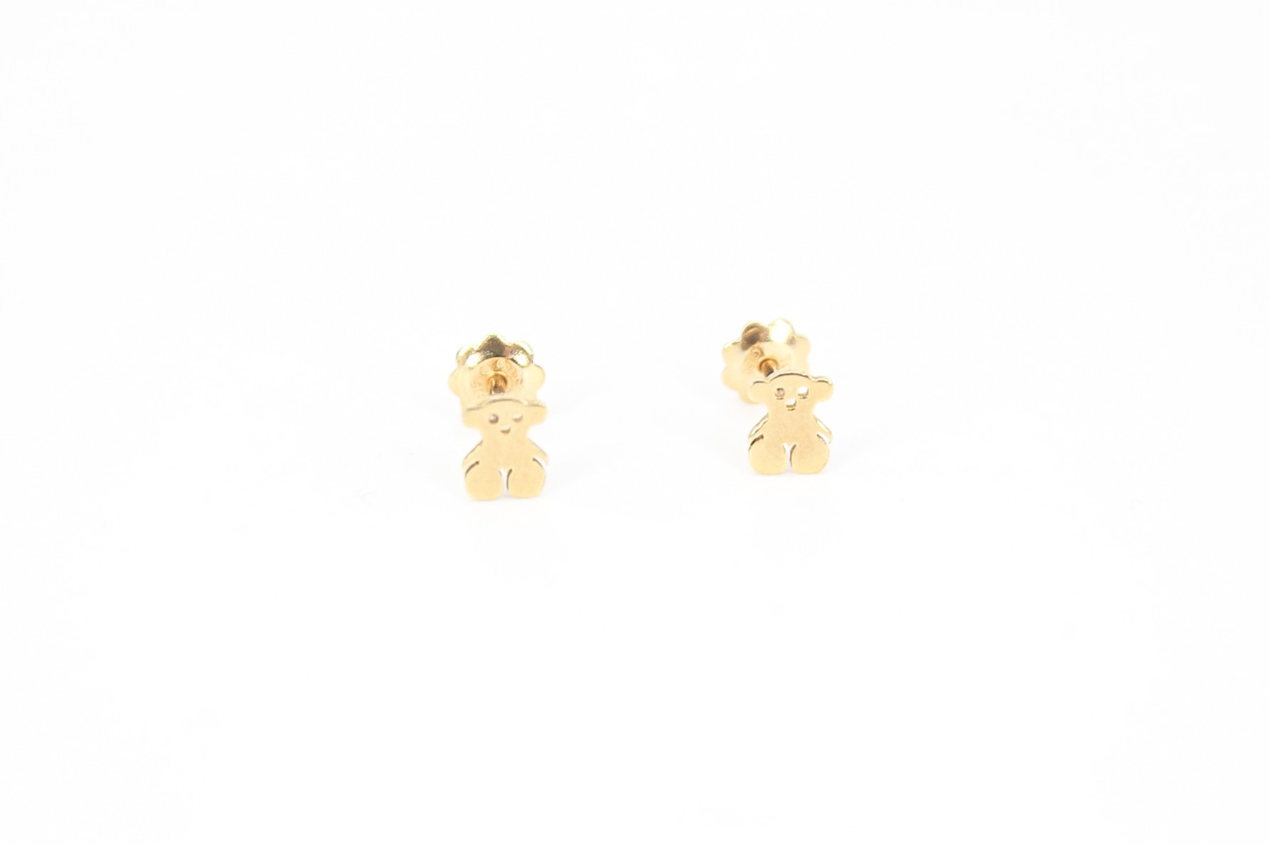 Pendiente de oro de 18k. de segunda mano. Joyería de ocasión | ROYALHYSTERIA
