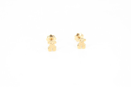 Pendiente de oro de 18k. de segunda mano. Joyería de ocasión | ROYALHYSTERIA