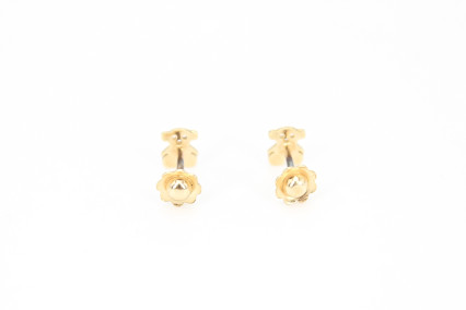 Pendiente de oro de 18k. de segunda mano. Joyería de ocasión | ROYALHYSTERIA