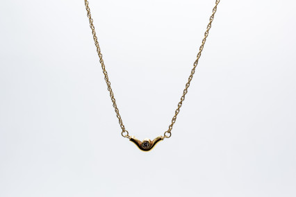 Collar de oro de 18k. de segunda mano. Joyería de ocasión | ROYALHYSTERIA