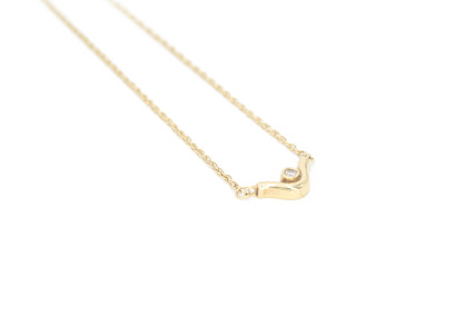Collar de oro de 18k. de segunda mano. Joyería de ocasión | ROYALHYSTERIA