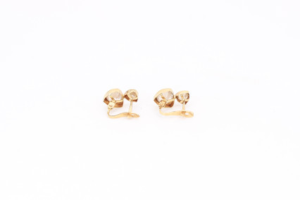 Pendiente de oro de 18k. de segunda mano. Joyería de ocasión | ROYALHYSTERIA