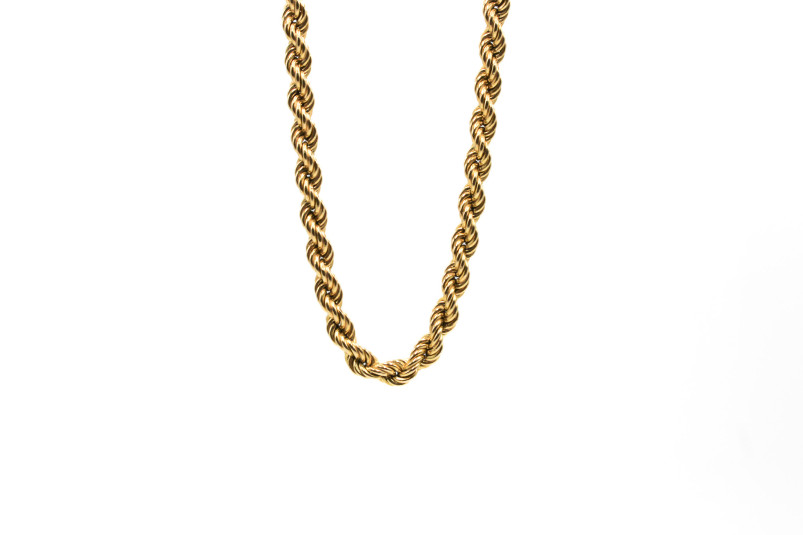 Cadena de oro de 18k. de segunda mano. Joyería de ocasión | ROYALHYSTERIA
