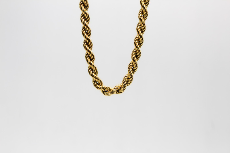 Cadena de oro de 18k. de segunda mano. Joyería de ocasión | ROYALHYSTERIA