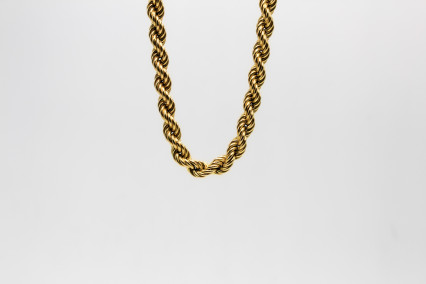 Cadena de oro de 18k. de segunda mano. Joyería de ocasión | ROYALHYSTERIA