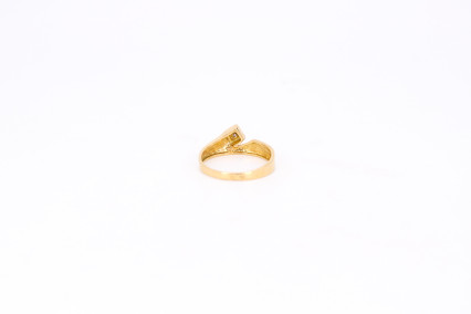 Anillo de oro de 18k. de segunda mano. Joyería de ocasión | ROYALHYSTERIA