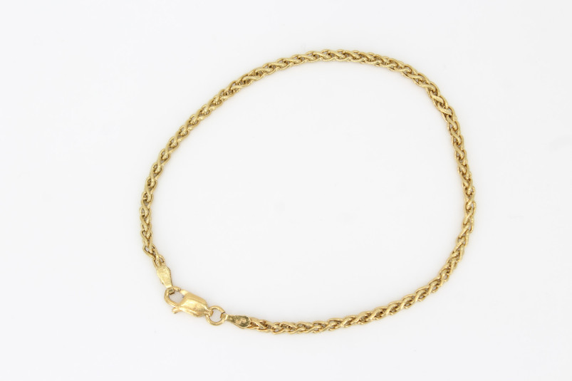 Pulsera de oro de 18k. de segunda mano. Joyería de ocasión | ROYALHYSTERIA
