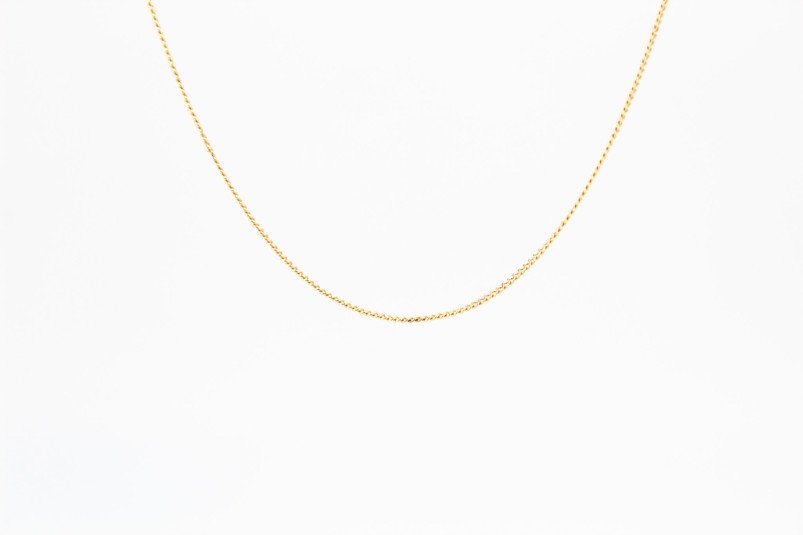 Collar de oro de 18k. de segunda mano. Joyería de ocasión | ROYALHYSTERIA