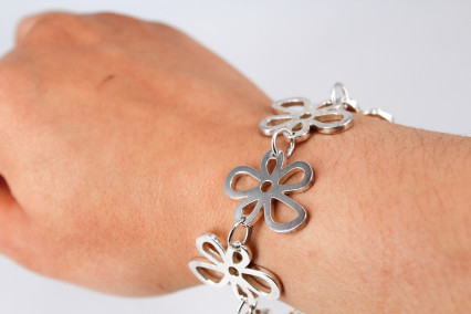 Pulsera de plata  de 925. de segunda mano. Joyería de ocasión | ROYALHYSTERIA