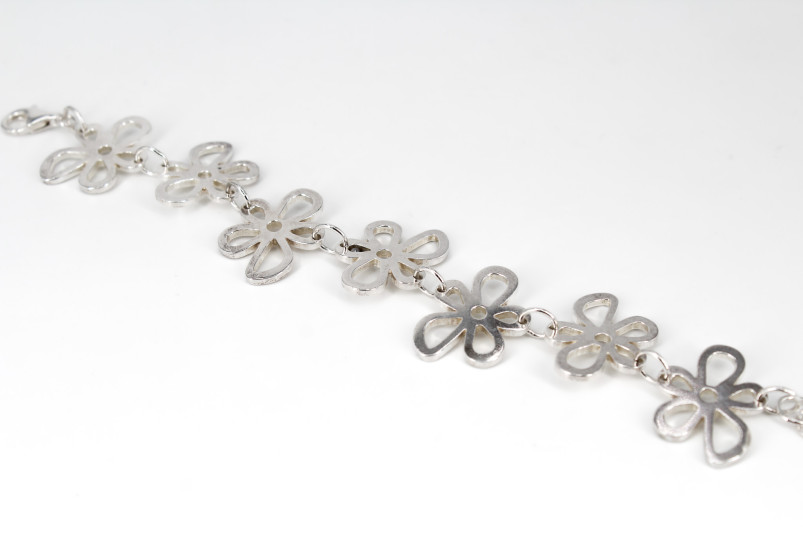 Pulsera de plata  de 925. de segunda mano. Joyería de ocasión | ROYALHYSTERIA